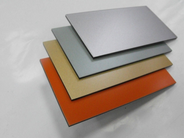 Panneau composite aluminium PVDF