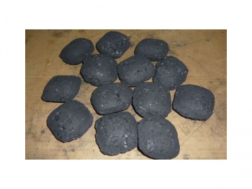 Presse à briquettes en charbon de bois