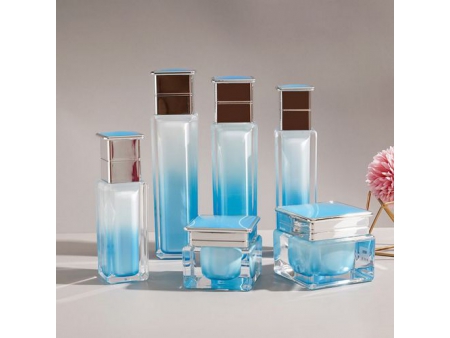 Set de flacons cosmétiques en acrylique, PMMA-WH