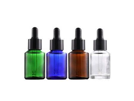 Flacon compte-goutte couleur ambrée, OZM