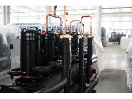 Refroidisseur Scroll refroidi à l'eau et Pompe à chaleur, 70kW-280kW