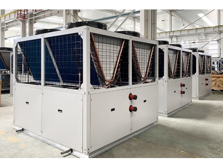 Refroidisseur refroidi à l’air et Pompe à chaleur Type modulaire / Refroidisseurs et pompes à chaleur à vis modulables, 60kW-150kW