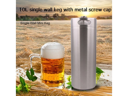 Mini fût à paroi simple de 10L