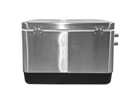 Glacière Tireuse Inox Double Robinet / Jockey Box à pression / Glacière