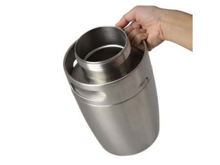 Cuve de fermentation / Fût de fermentation en acier inoxydable à large ouverture 2.5L