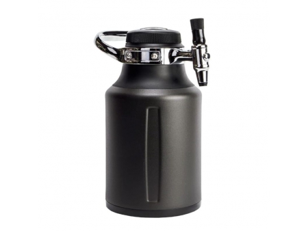Growler isotherme sous vide à double paroi avec système de tirage au CO2 1.9L
