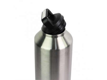 Growler à double paroi et à large ouverture avec bouchon de remplissage 1.89L