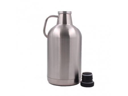 Bouteille isotherme à double paroi avec bouchon à visser 3.78L