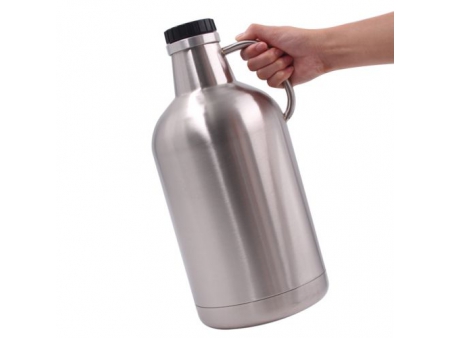Bouteille isotherme à double paroi avec bouchon à visser 3.78L