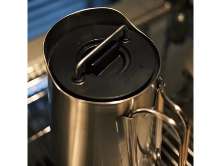 Growler isotherme à double paroi avec couvercle et poignée pliable 1.9L