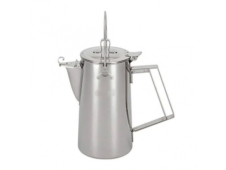 Cafetière et Théière de camping en acier inoxydable 1.8L