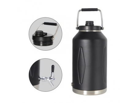 Cruche à vide en acier inoxydable à double paroi 7.5L / Pichet à vide / Pot isothermes