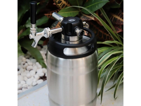 Robinet à bière en acier inoxydable à large ouverture / Lance de fût de bière