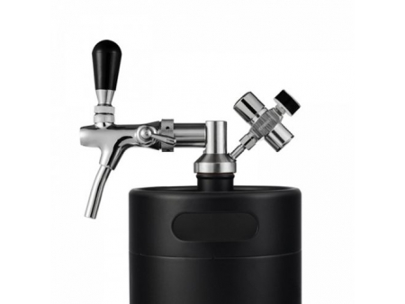 Mini lance à bière en acier inoxydable pour robinet italien de contrôle du débit