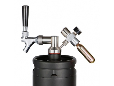 Robinet à bière classique Style américain mini fûts en acier inoxydable avec valve de pression fiable de 30psi