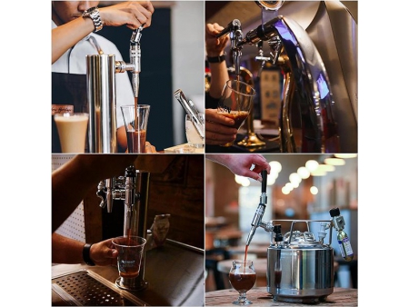 Robinet Nitro Stout en acier inoxydable