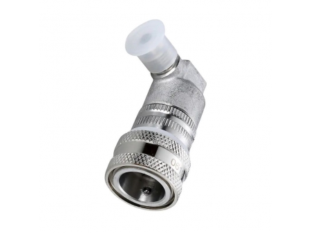 Connecteur verrouillage à bille avec MFL / Raccord rapide à bille en acier inoxydable avec entrée de gaz MFL Connecteur verrouillage à bille avec MFL / Raccord rapide à bille en acier inoxydable avec entrée de gaz MFL