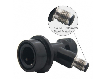 Verrouillage à bille en plastique pour évacuation des liquides avec MFL / Raccord rapide verrouillage à bille