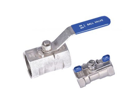 Vanne à bille monobloc / Vanne à bille 1 pièce / Vanne à boisseau sphérique monobloc