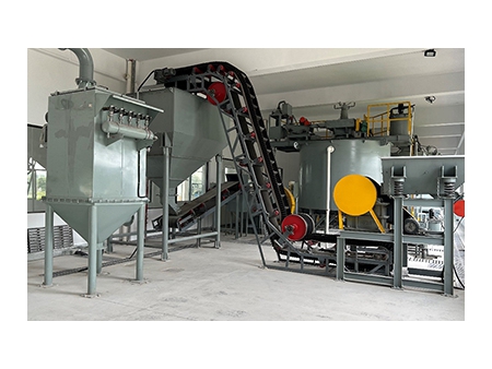 Usine modulaire mobile de concentration d'or par gravité