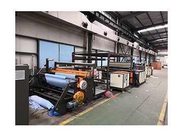 Rouleau de laminage d'application de colle thermofusible, JYT-H / Contrecolleuse à chaud / Machine de laminage à chaud