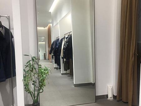 Miroir trempé
