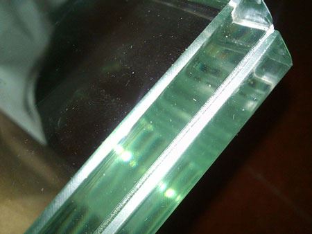 Verre feuilleté clair