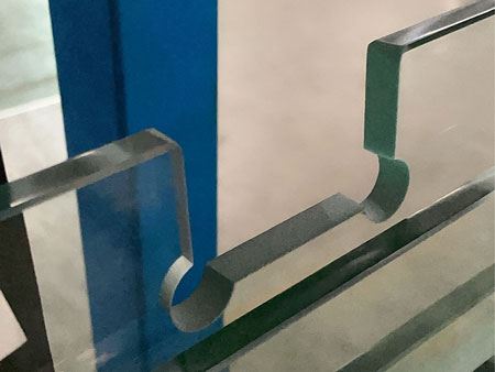 Porte en verre