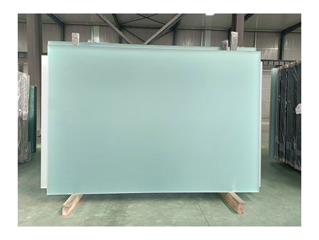 Verre dépoli acide