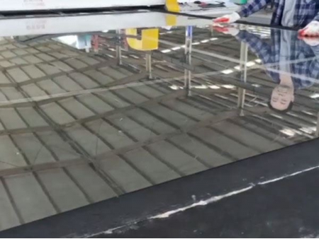 Plateau de table en verre