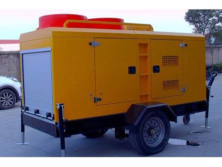 Unité mobile de générateur d’énergie et de pompe de                    drainage