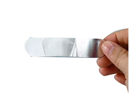 Bande aluminium bleue adhésive