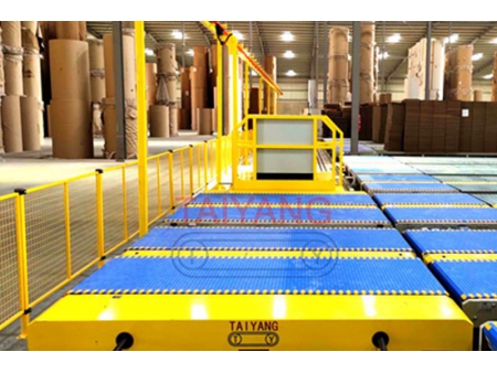 Système de convoyage de cartons ondulés