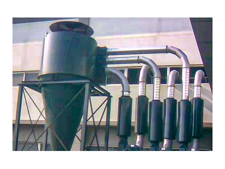 Réseau d'air comprimé & Séparateur rotatif de matériaux