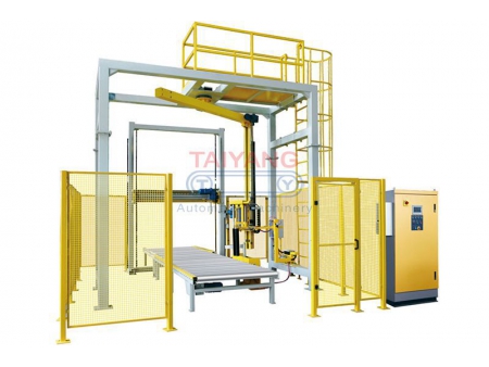 Banderoleuse à bras tournant automatique