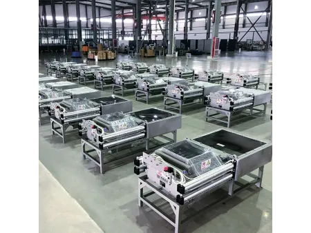 Filtre magnétique automatique pour poudres