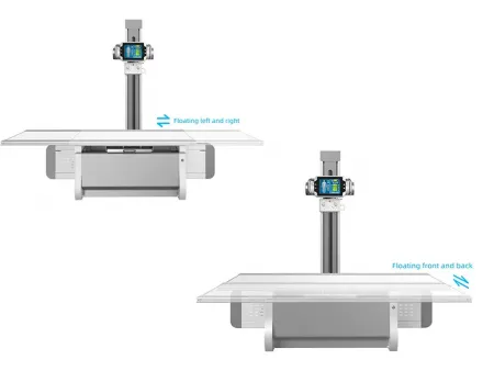 Table télécommandée numérique avec capteur plan dynamique/Système de radiographie numérique