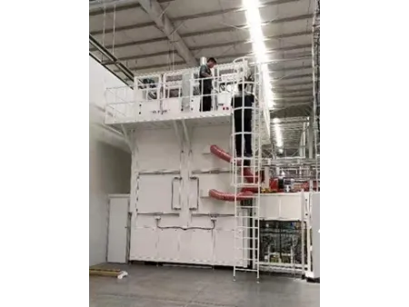 Sécheur vertical multicouche