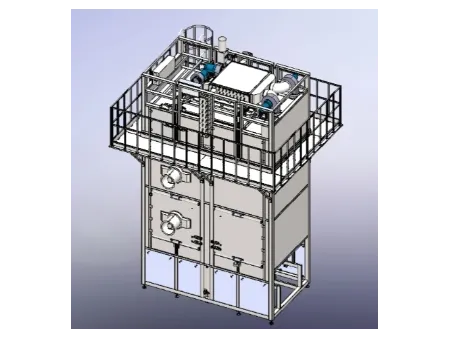 Sécheur vertical multicouche