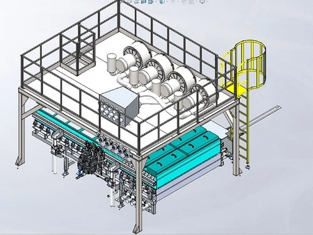 Machine de lavage de verre