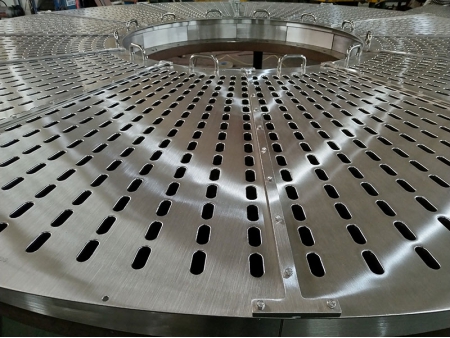 Moule rotatif 16 travées inox pour crème glacée Moule rotatif 16 travées inox pour crème glacée