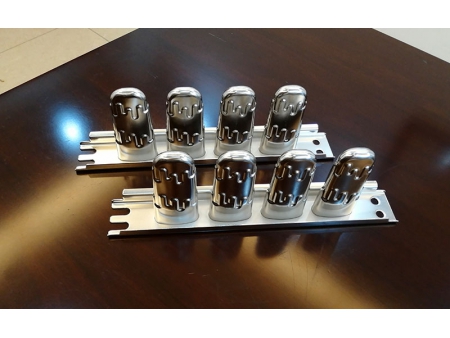 Moule inox Vitaline 4 voies pour crème glacée — variante 1 Moule inox Vitaline 4 voies pour crème glacée — variante 1