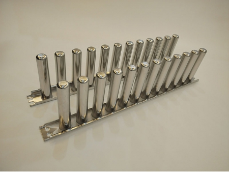 Moule inox Vitaline à 8-12 cavités pour ligne de bâtonnets de crème glacée