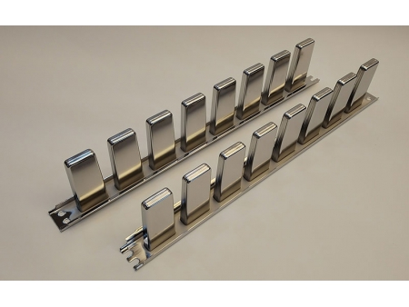 Moule inox Vitaline 8 voies pour ligne de moulage de bâtonnets de crème glacée — variante 5 Moule inox Vitaline 8 voies pour ligne de moulage de bâtonnets de crème glacée — variante 5