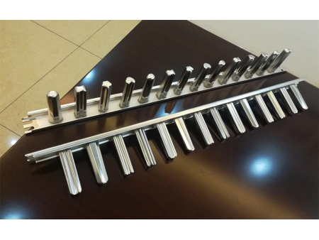 Moule à glace en acier inoxydable Vitaline 14 cavités pour ligne de production de glaces sur bâtonnets Moule à glace en acier inoxydable Vitaline 14 cavités pour ligne de production de glaces sur bâtonnets