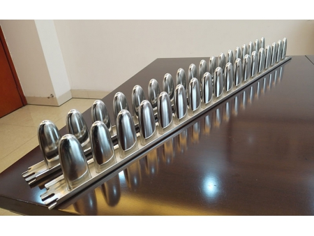 Moule en inox pour machine à crème glacée sur bâtonnets Versaline 18 voies