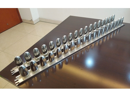 Moule en inox pour machine à crème glacée sur bâtonnets Versaline 18 voies