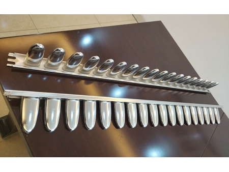 Moule en inox pour machine à crème glacée sur bâtonnets Versaline 18 voies