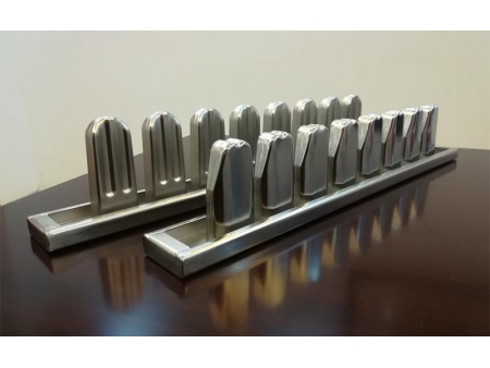 Moule inox 8 cavités pour bâtonnets de crème glacée Moule inox 8 cavités pour bâtonnets de crème glacée