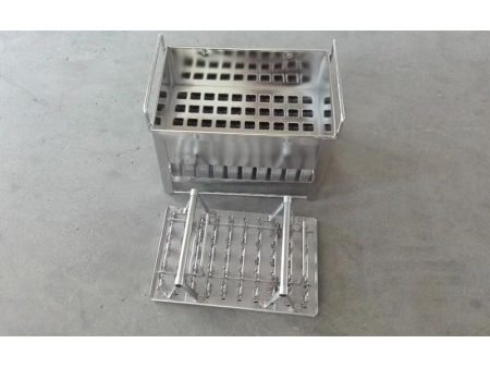 Moule manuel 5×10 en inox pour équipement de crème glacée congelée, sucette glacée